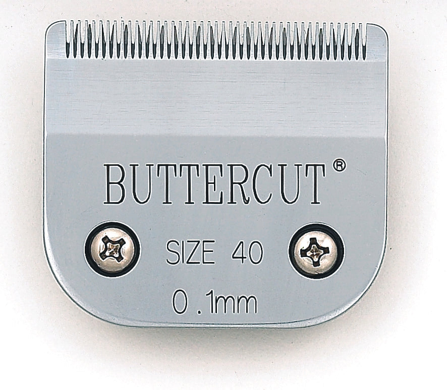 # 40 Buttercut Stainless Steel Clipper Blade SKU : SS-40