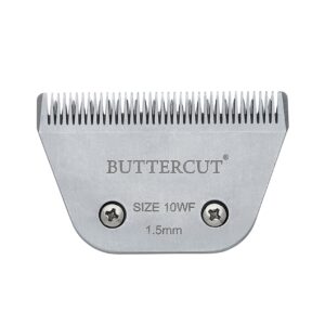 # 10F Wide Buttercut Stainless Steel Clipper Blade SKU : SS-10F-W